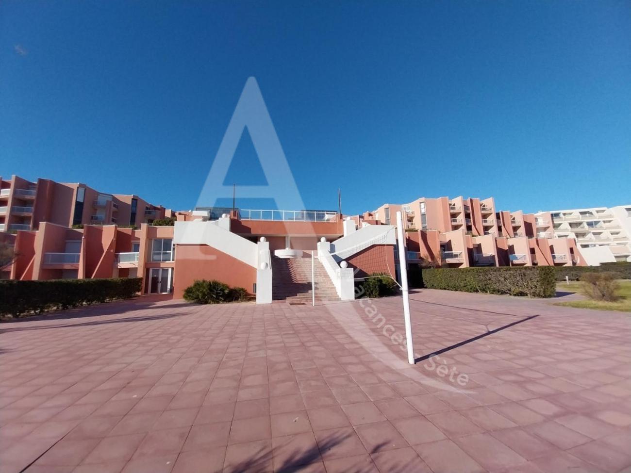 Studio Vue Mer Avec Pkg, Piscine, Tennis, Plage Direct Sète Esterno foto